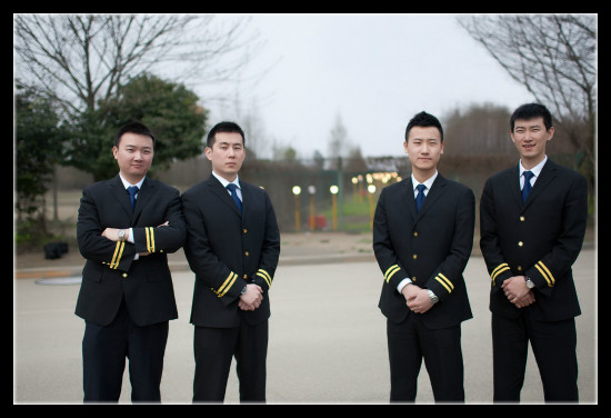 航空地勤专业学生